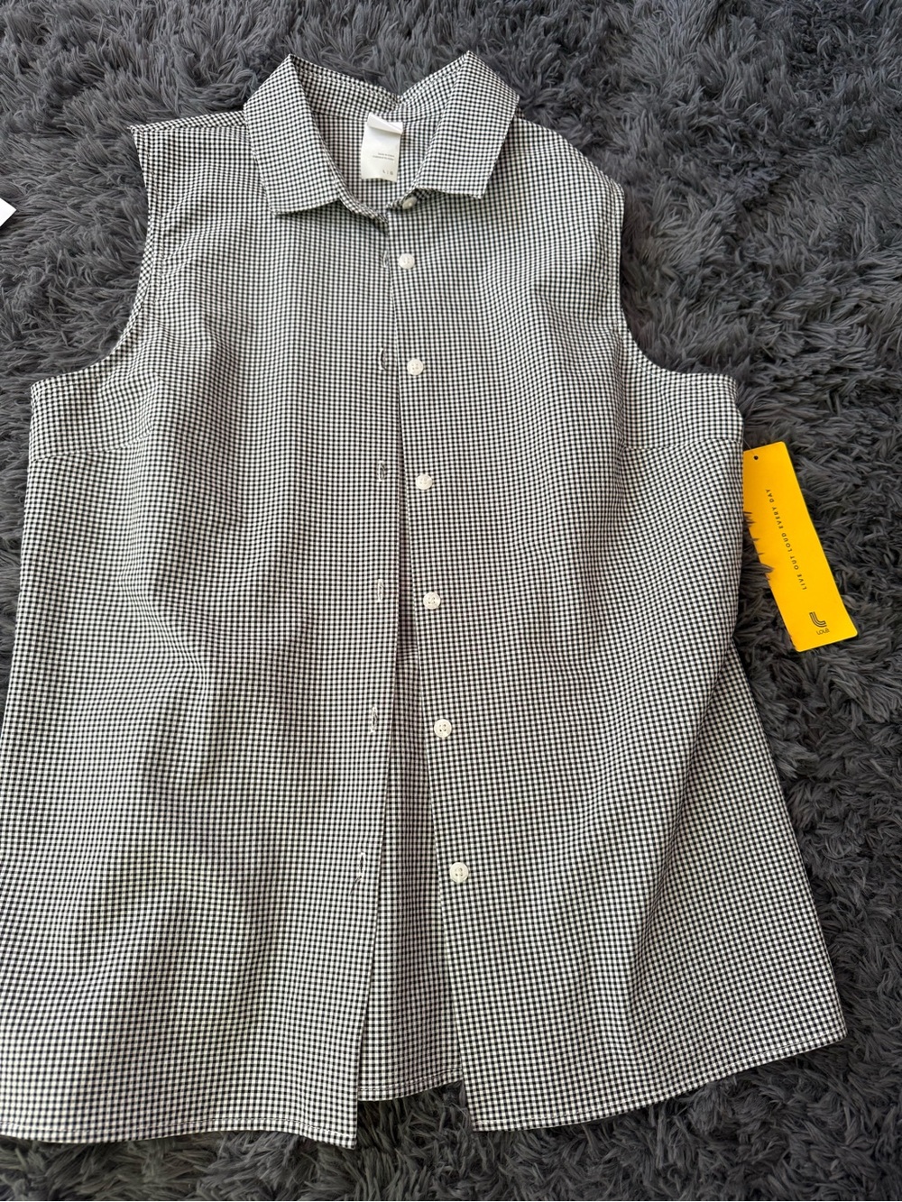 Women’s Gingham Sports Quick Dry